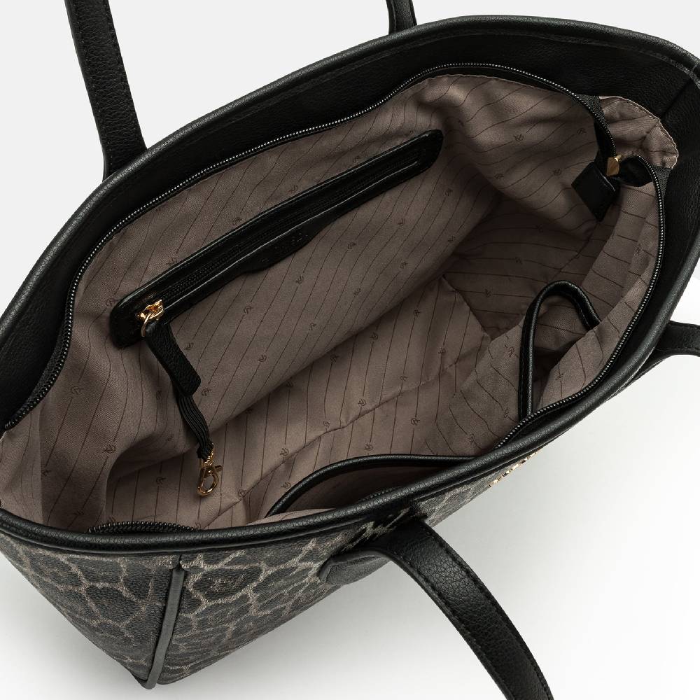 L. Credi Nane Shopper braun / mix Sonderangebote