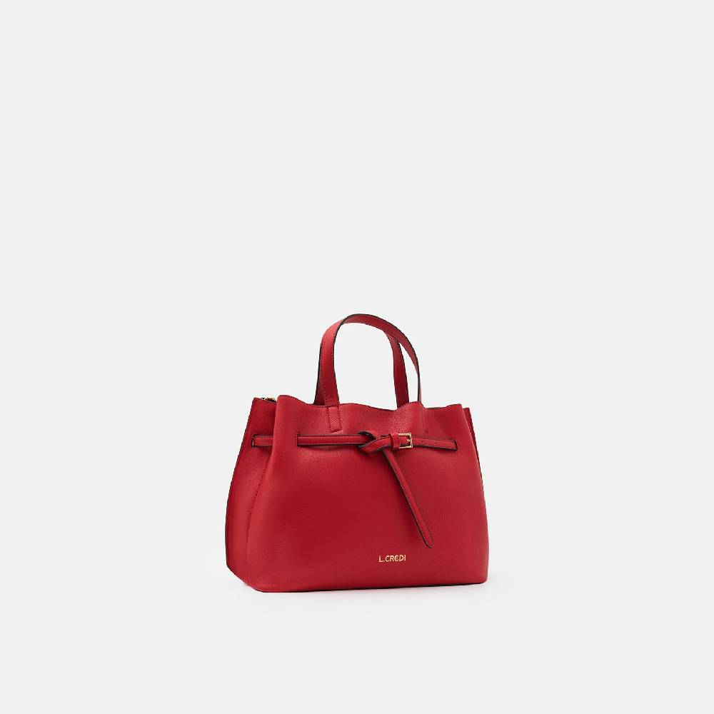 L. Credi Nieke Henkeltasche salsa VIP-Rabatte