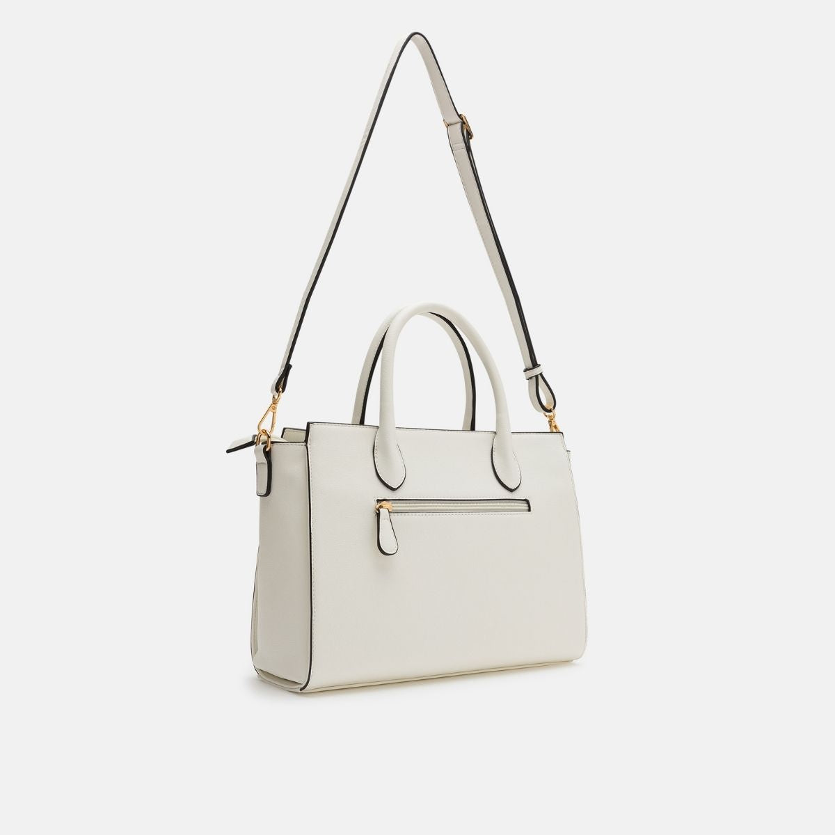 L. Credi Konstanze Henkeltasche weiss Letzter Tag