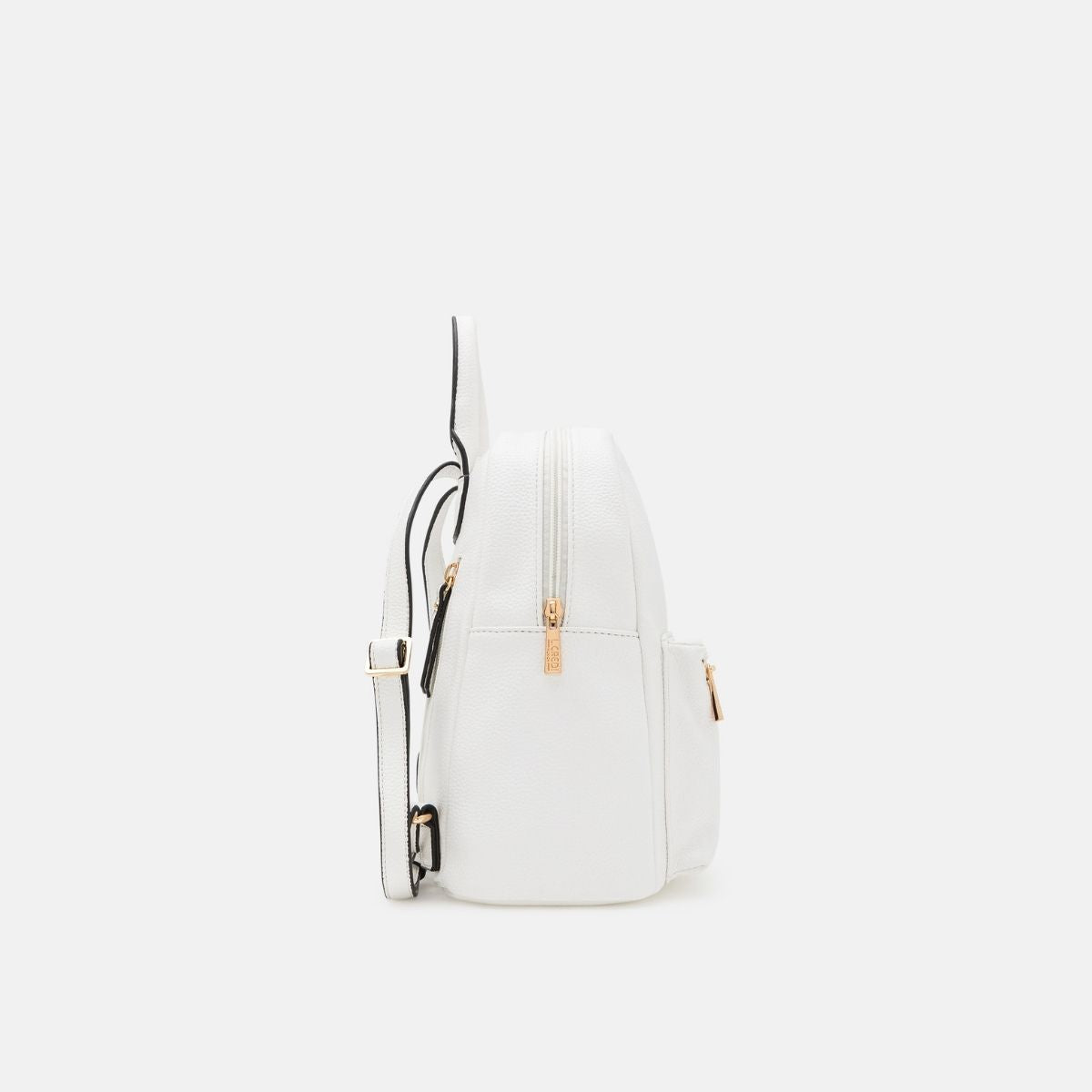 L. Credi Budapest Rucksack weiss Zeitbegrenzte Promotion