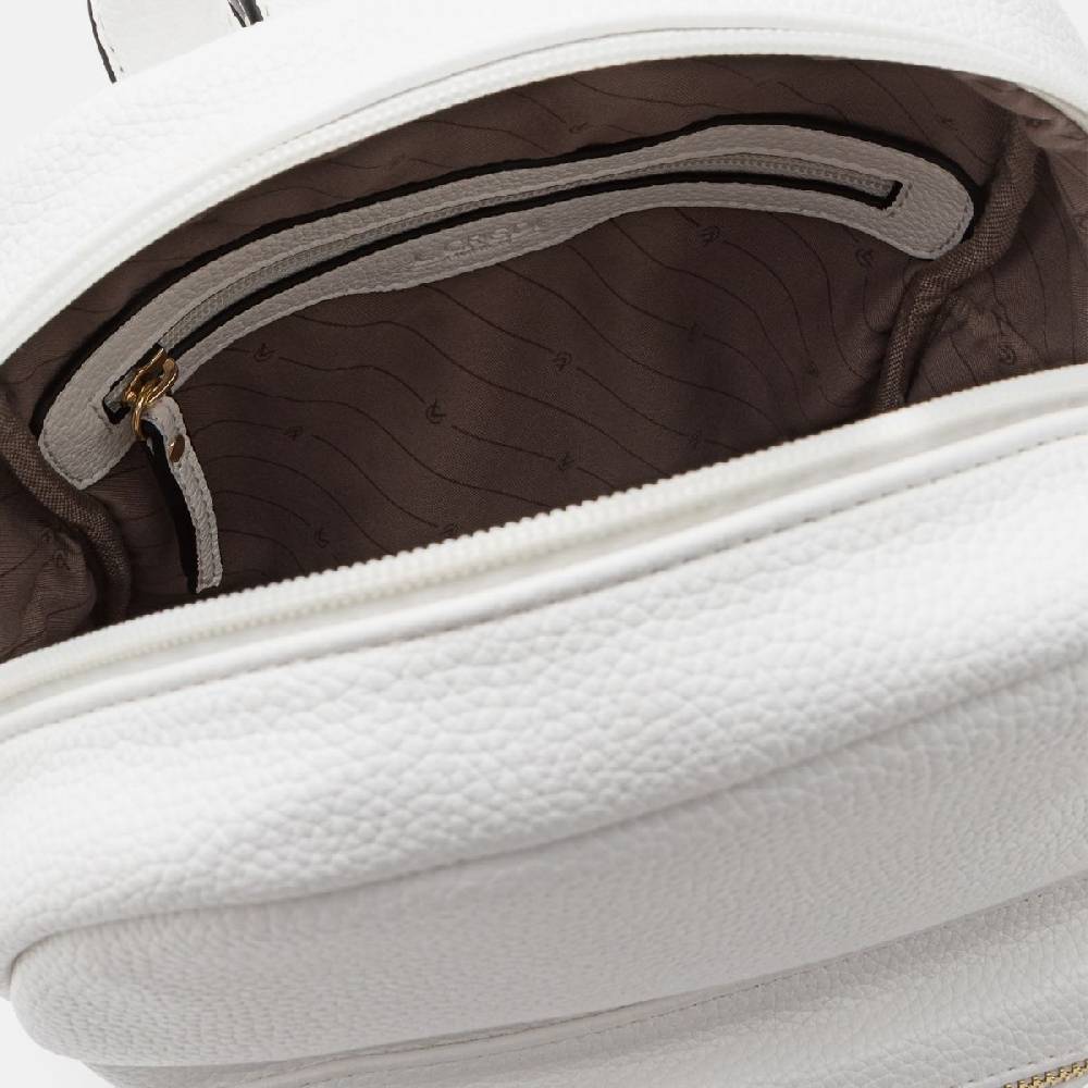 L. Credi Budapest Rucksack weiss Zeitbegrenzte Promotion