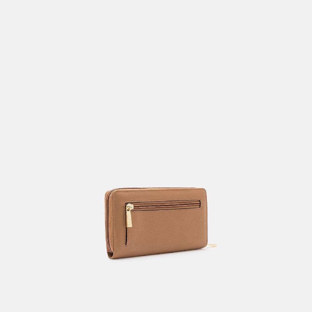 L. Credi Olga Portemonnaie Damen toffee Clearance-Verkauf
