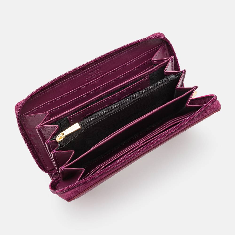 L. Credi Olga Portemonnaie Damen plum Begrenzt auf 3 Tage