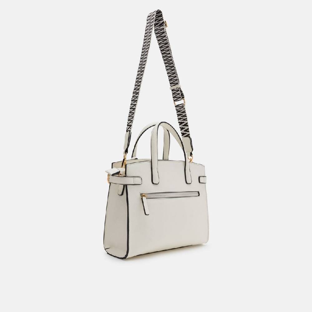 L. Credi Isante Henkeltasche weiss zollfrei