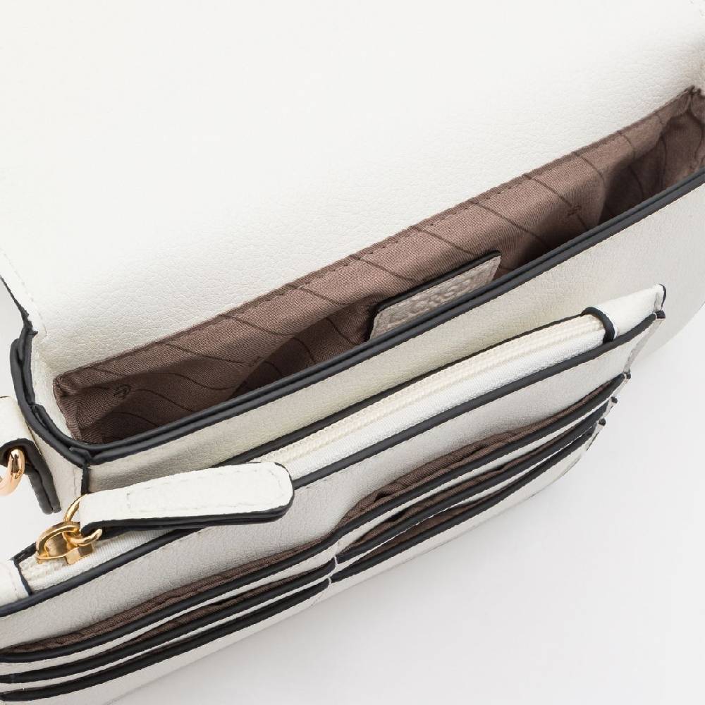 L. Credi Jane Clutch weiss Rabatte dieses Monats