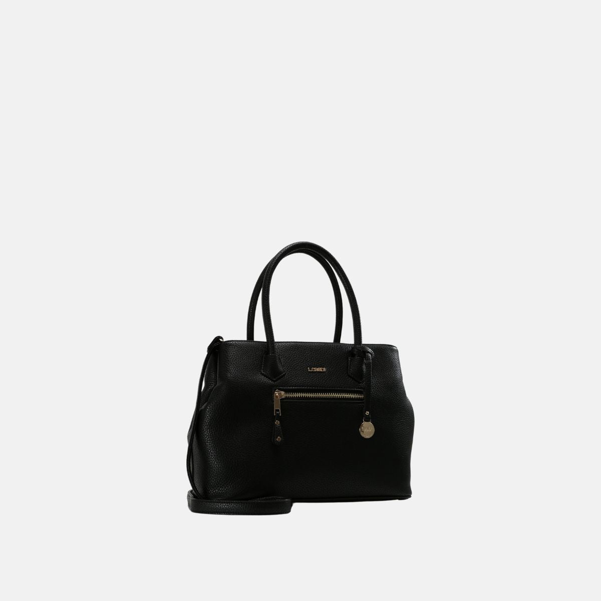 L. Credi Maxima Henkeltasche schwarz Verkauf