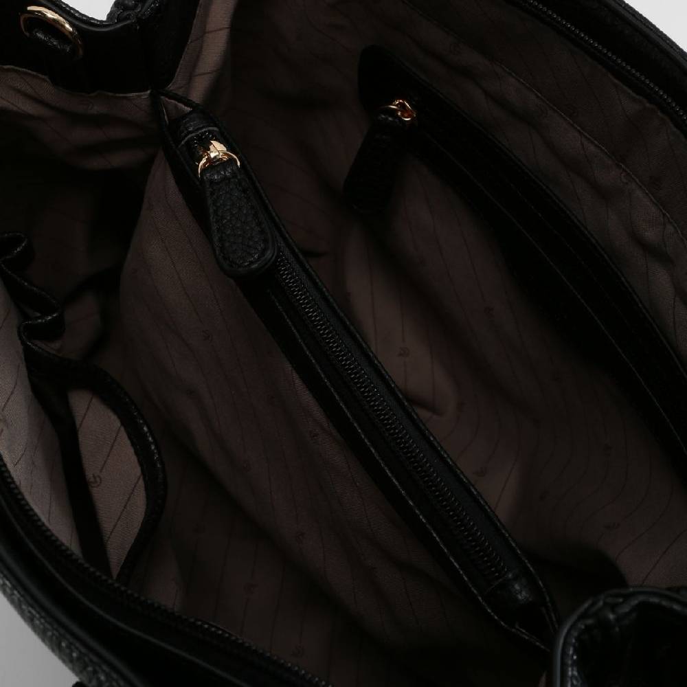 L. Credi Maxima Henkeltasche schwarz Verkauf