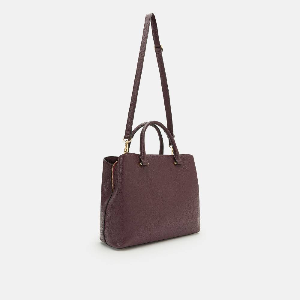 L. Credi Maxima Henkeltasche dark plum Kostenloser Versand