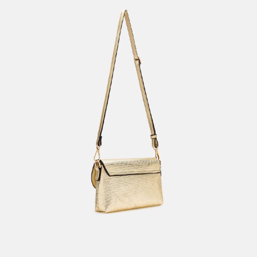 L. Credi Nadine Clutch gold Osterangebot