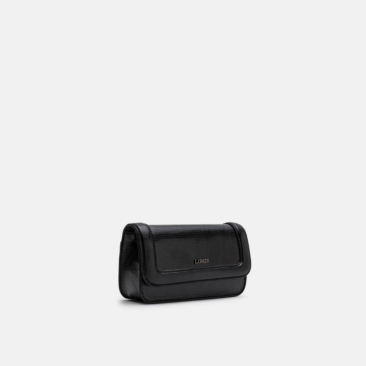 L. Credi Naimi Clutch schwarz Muttertagsangebot