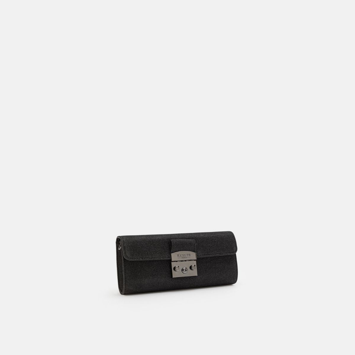 L. Credi Nadi Clutch schwarz Vatertagsangebot
