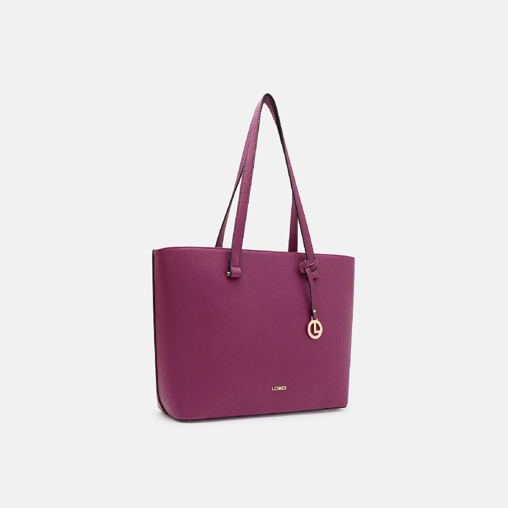 L. Credi Filippa Shopper plum Riesige Ersparnisse