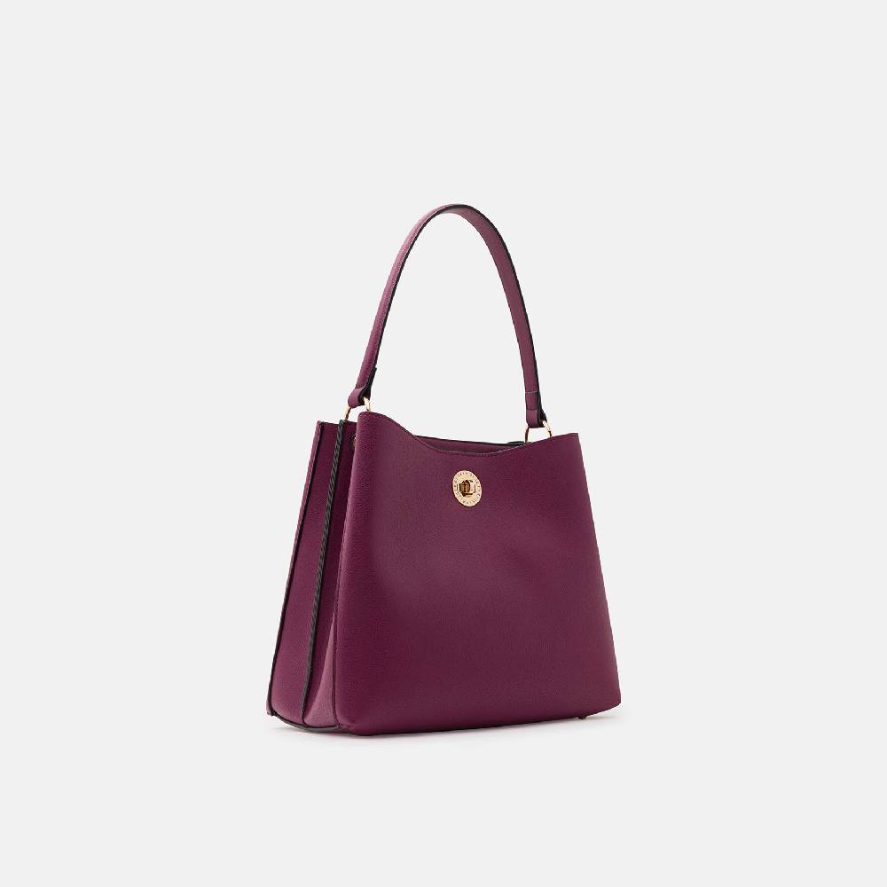 L. Credi Filippa Hobo plum VIP-Rabatte