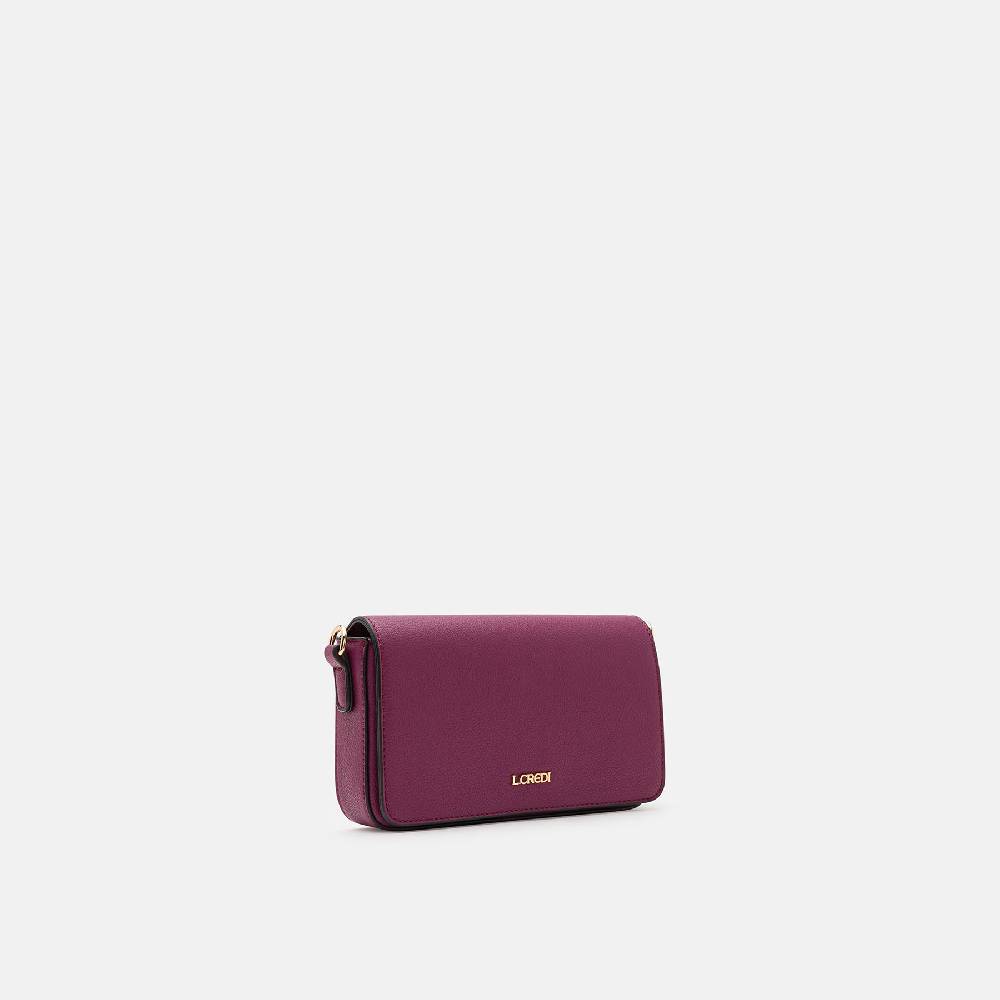 L. Credi Jane Clutch plum Super Sparpreis