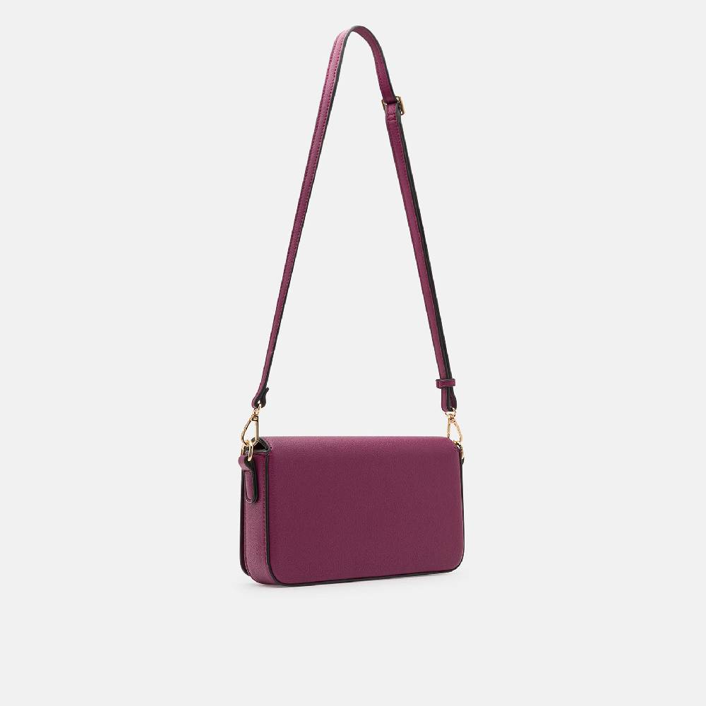L. Credi Jane Clutch plum Super Sparpreis