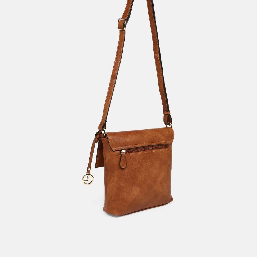 L. Credi Jana Umhängtasche cognac Neueste Stile