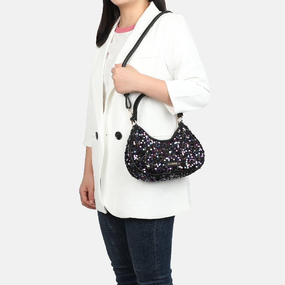 L. Credi Mimi Hobo marine / mix Bis zu 65% Rabatt
