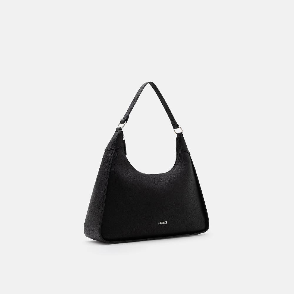 L. Credi Numa Hobo schwarz Kostenloser Versand international