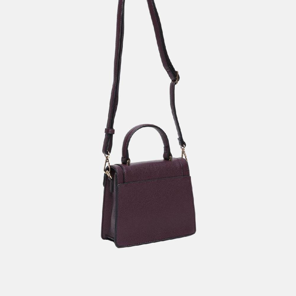 L. Credi Konstanze Umhängetasche dark plum 50% Rabatt für begrenzte Zeit