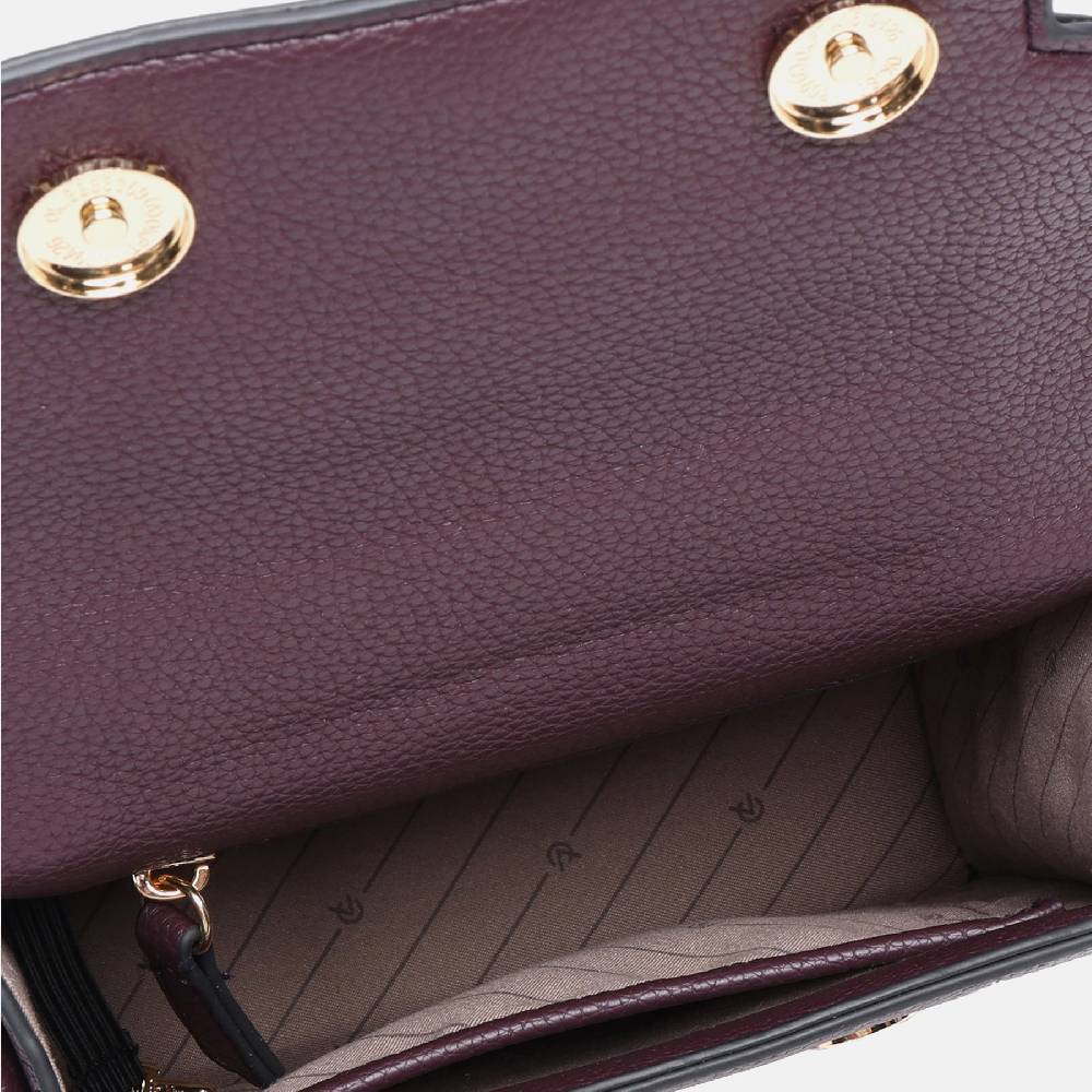 L. Credi Konstanze Umhängetasche dark plum 50% Rabatt für begrenzte Zeit