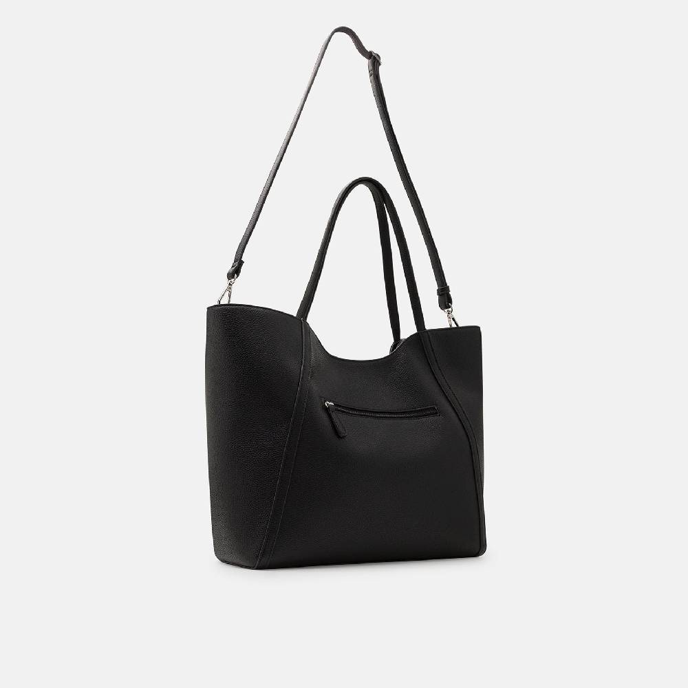L. Credi Nanda Shopper schwarz Sonderangebot