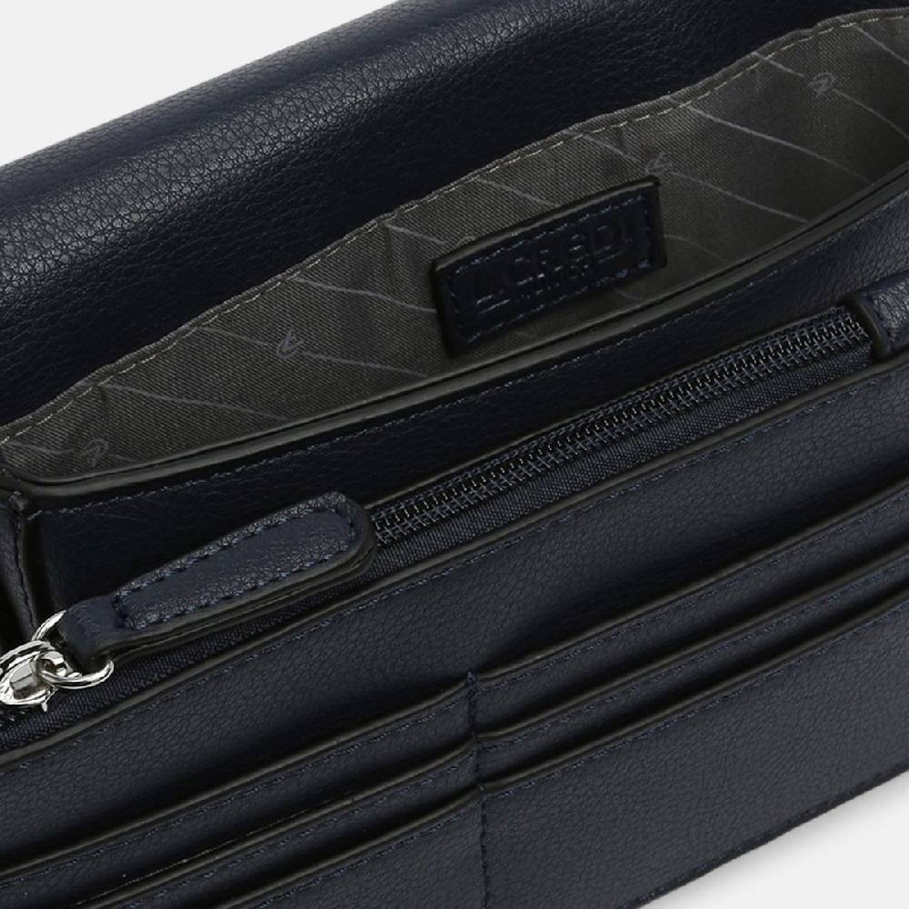 L. Credi Jane Clutch marine Online Shopping
