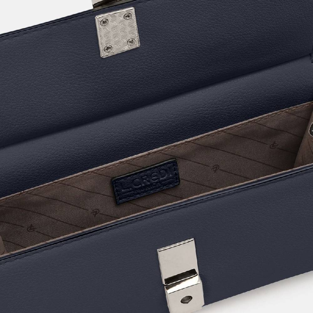 L. Credi Janna Clutch marine Preisnachlass