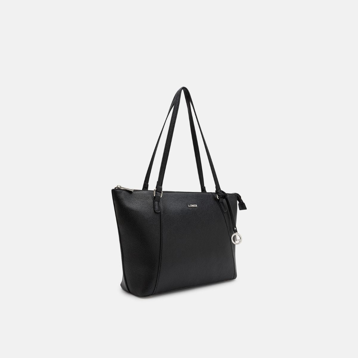 L. Credi Michaela Shopper schwarz Kostenloser Versand international
