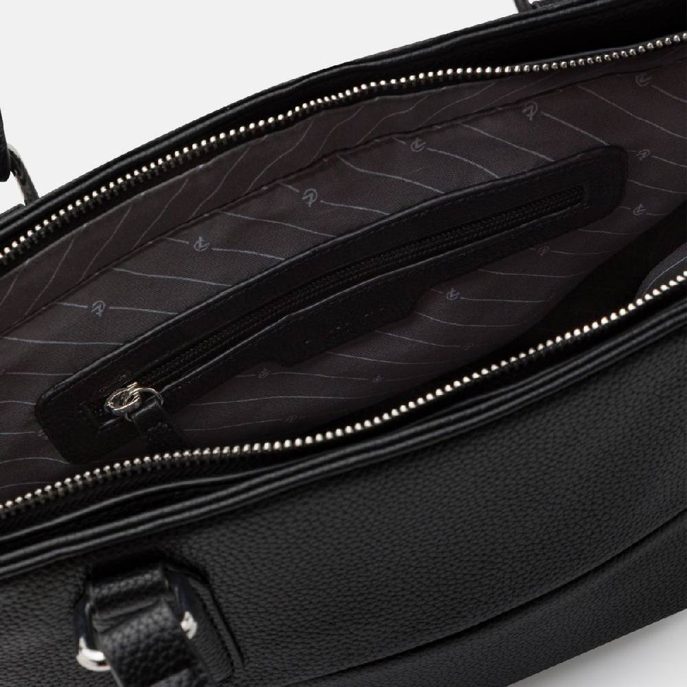 L. Credi Maite Shopper schwarz Black Friday Preise