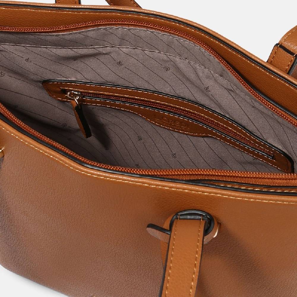 L. Credi Filippa Shopper cognac Auslauf