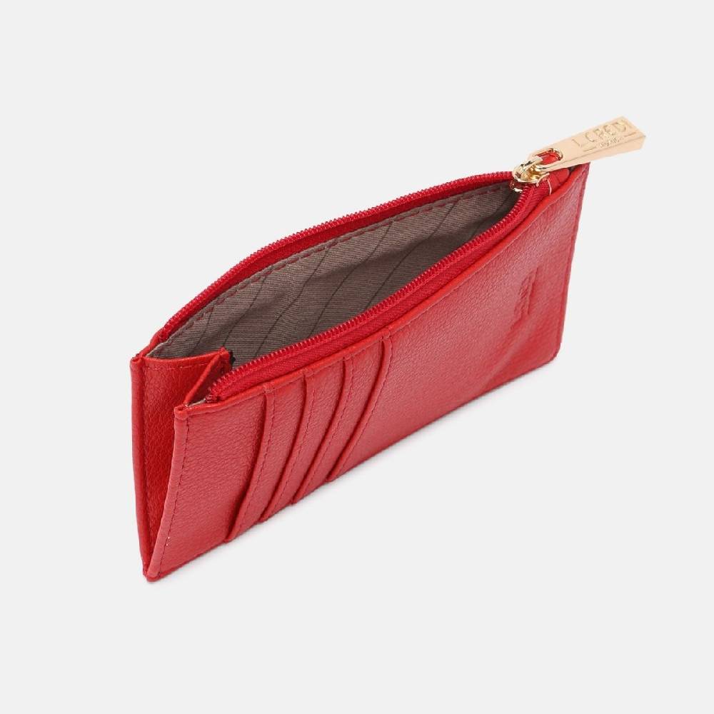 L. Credi Filippa Kartenetui rot im Angebot
