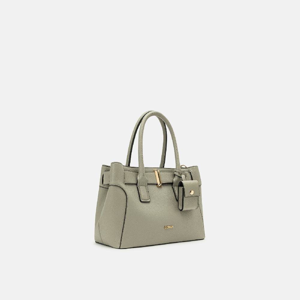L. Credi Nadira Henkeltasche stone Kostenloser Versand
