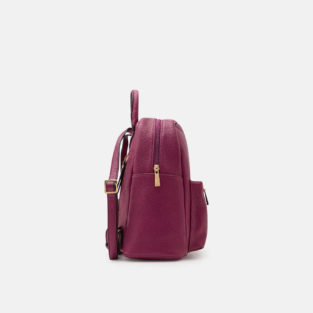 L. Credi Budapest Rucksack plum Limitierter Zeitrabatt