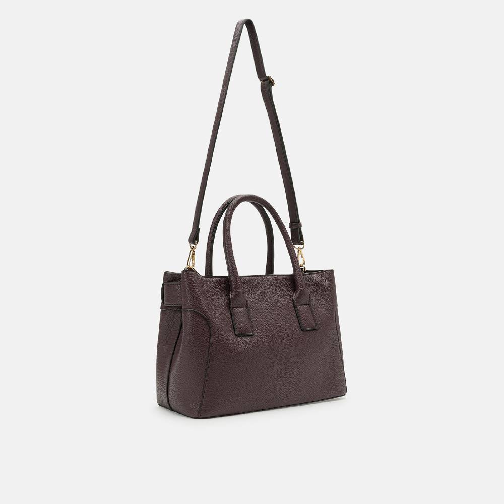 L. Credi Nadira Henkeltasche dark plum Fabrik Onlineshop