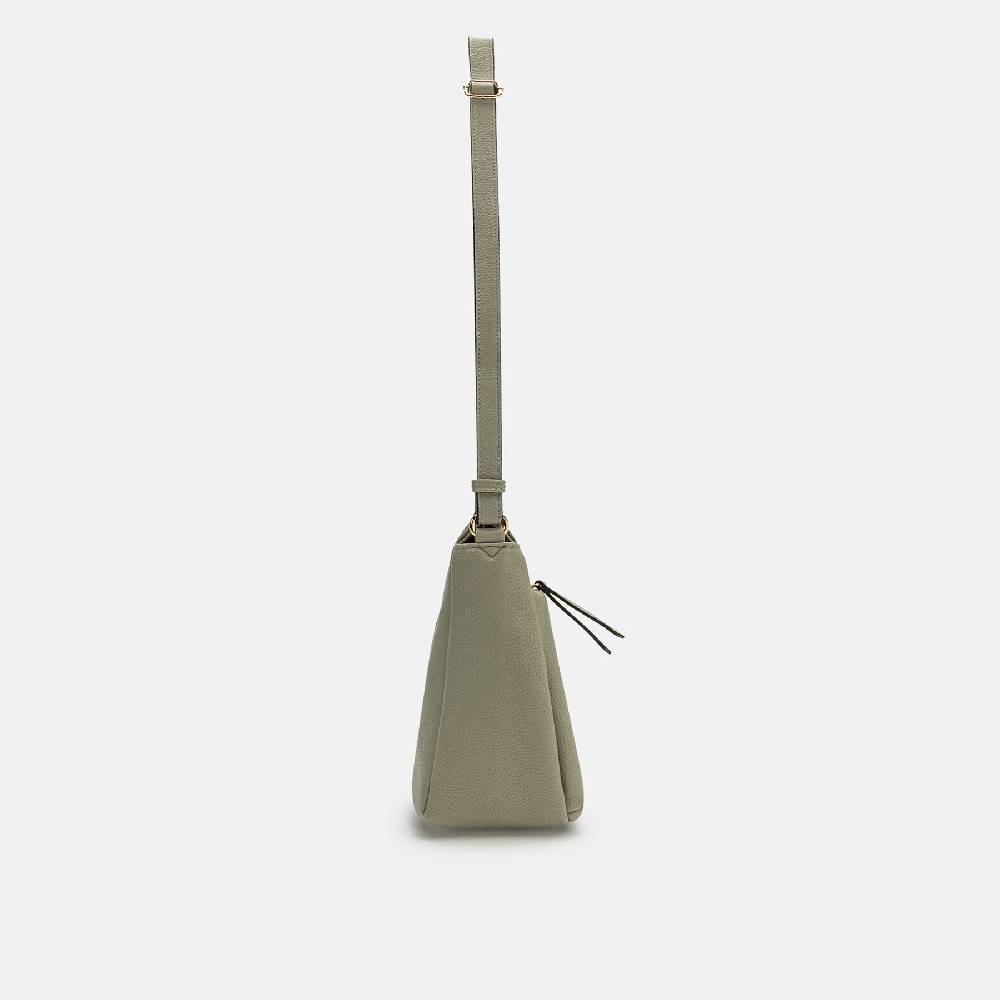 L. Credi Budapest Umhängetasche stone Sonderangebot