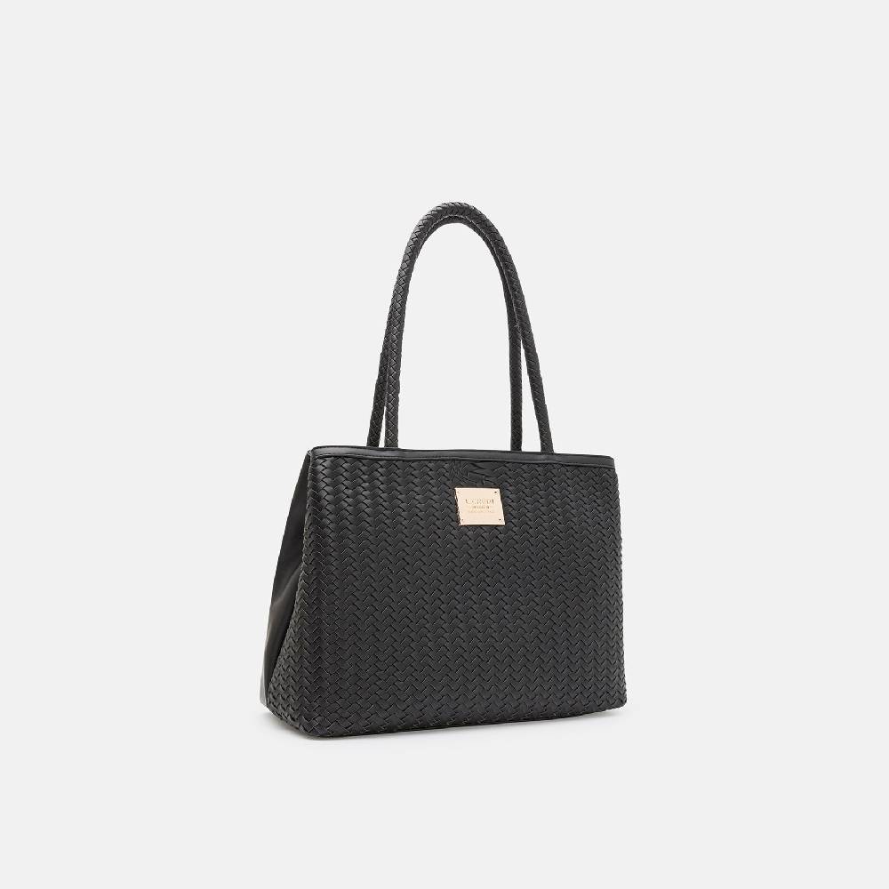 L. Credi Naledi Shopper schwarz Rabatt