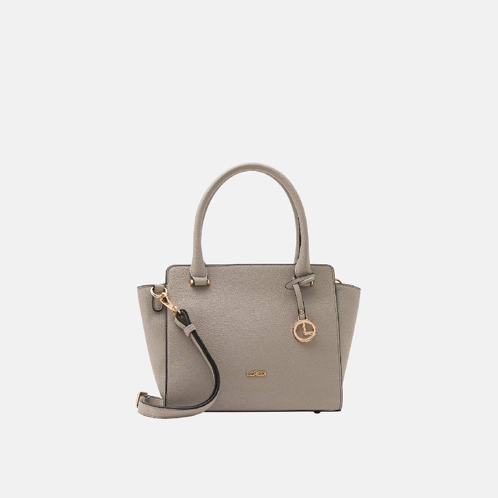 L. Credi Nura Henkeltasche stone Günstig kaufen