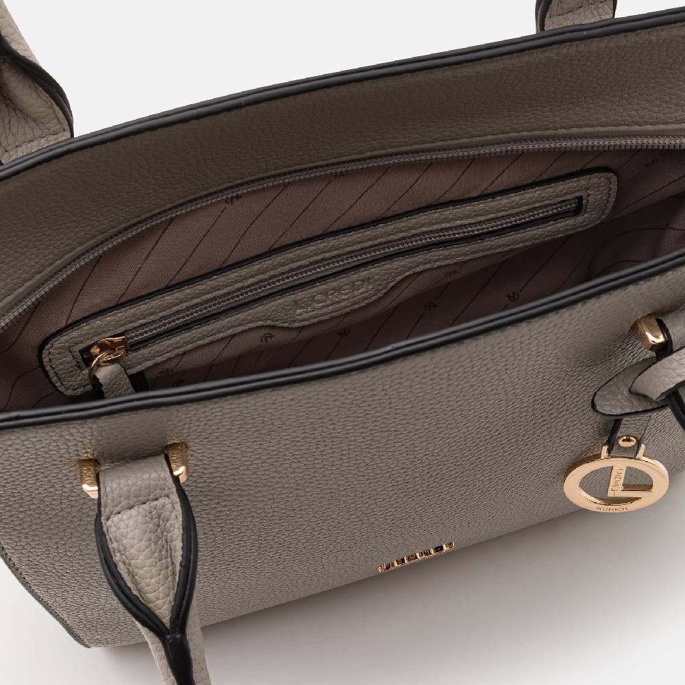L. Credi Nura Henkeltasche stone Günstig kaufen
