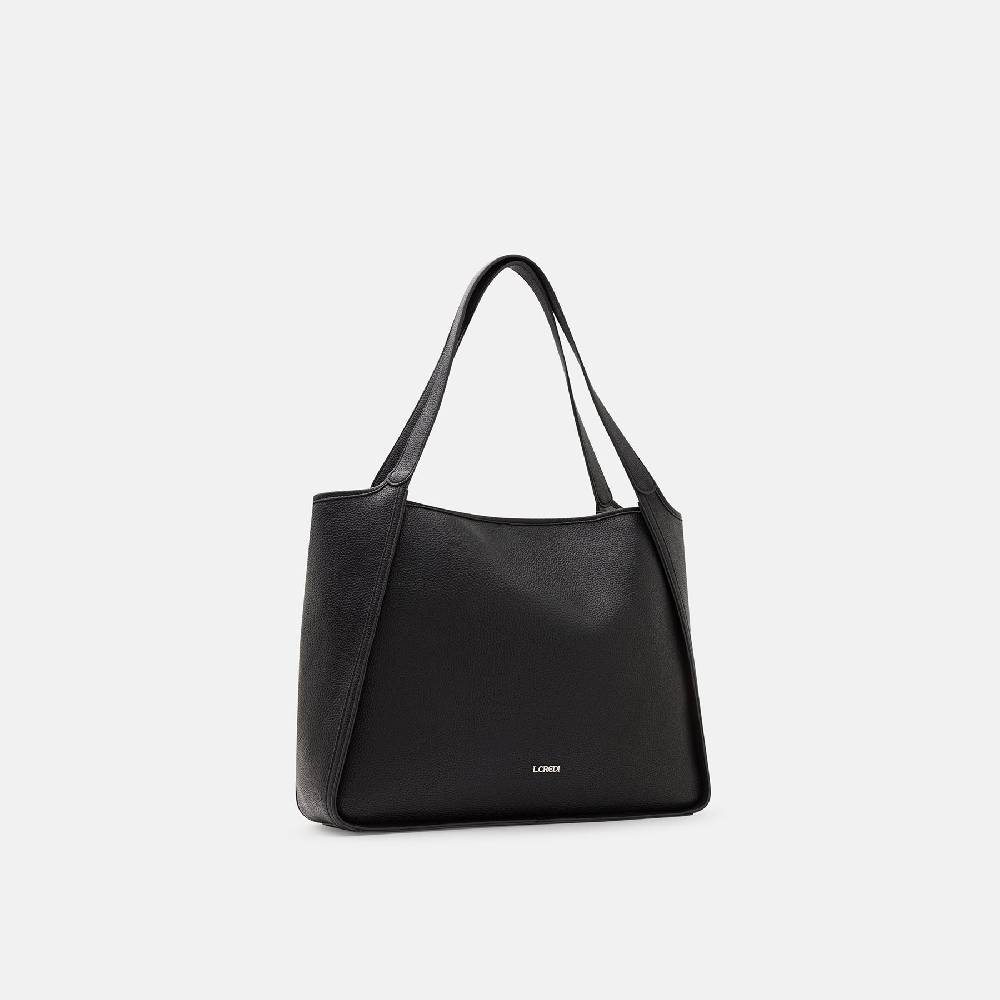 L. Credi Numa Shopper schwarz Großer Ausverkauf