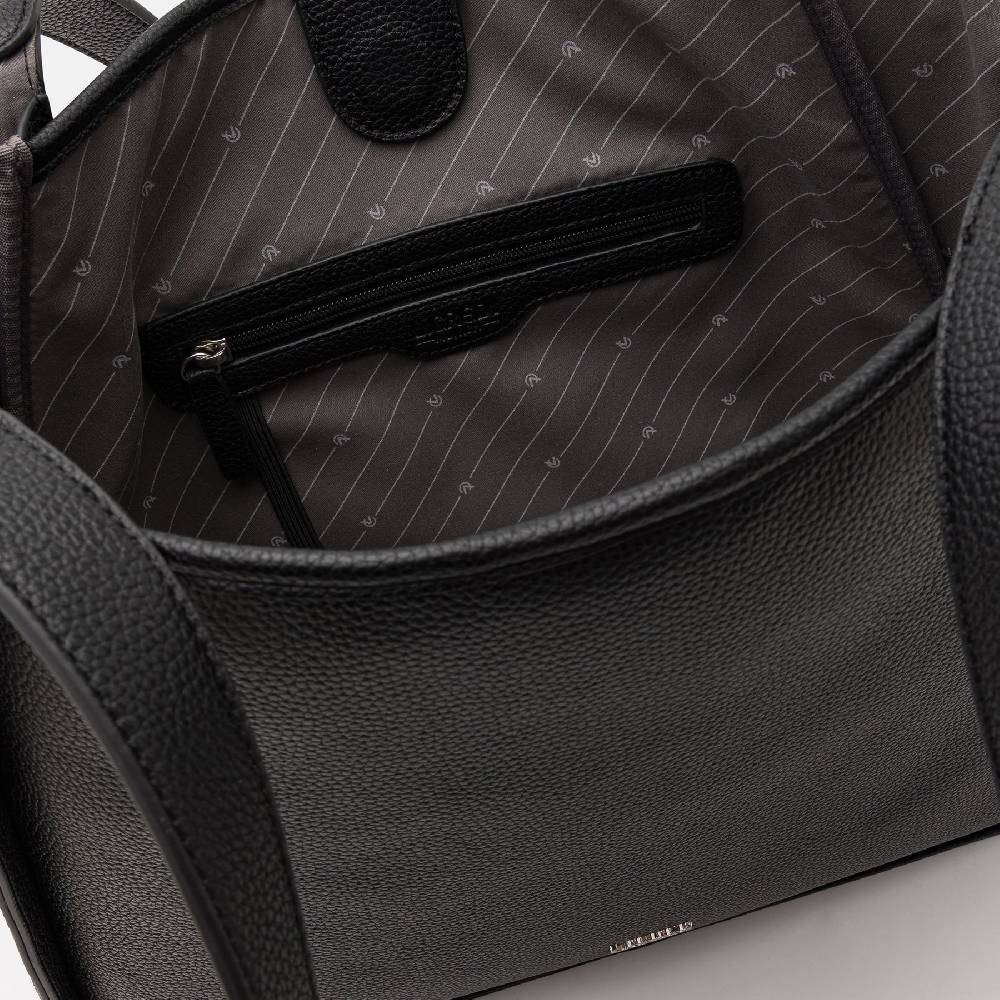 L. Credi Numa Shopper schwarz Großer Ausverkauf
