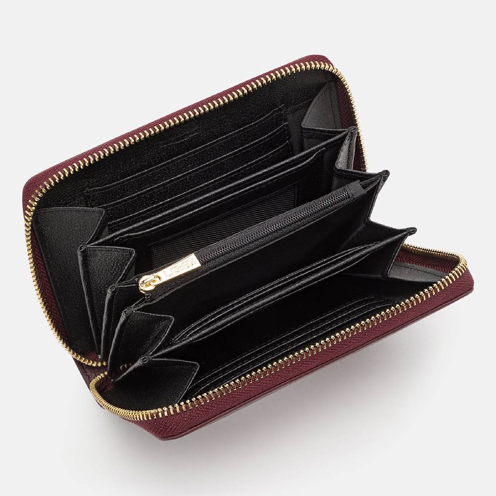 L. Credi Filippa Portemonnaie Damen dark plum Begrenztes Angebot