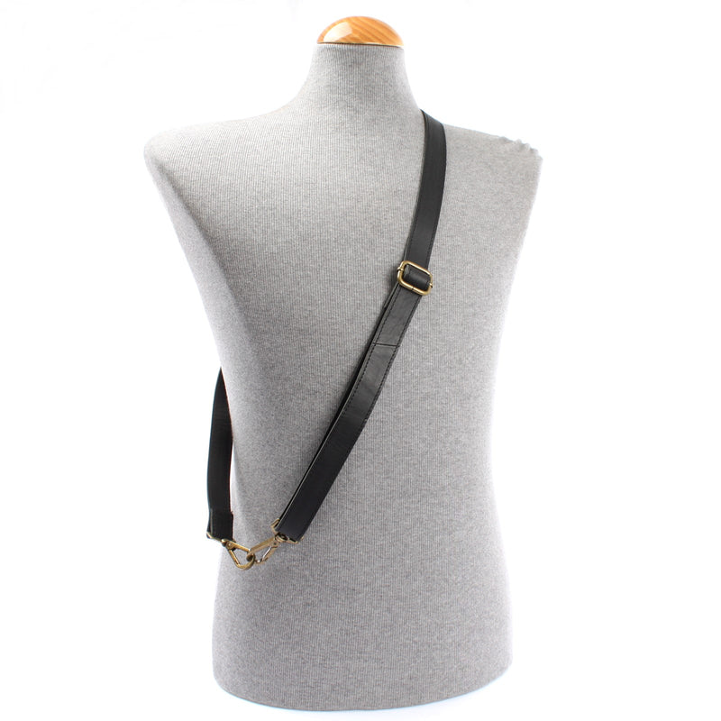 Leconi Trageriemen Leder 150cm schwarz LEC-R7 Neueste Mode
