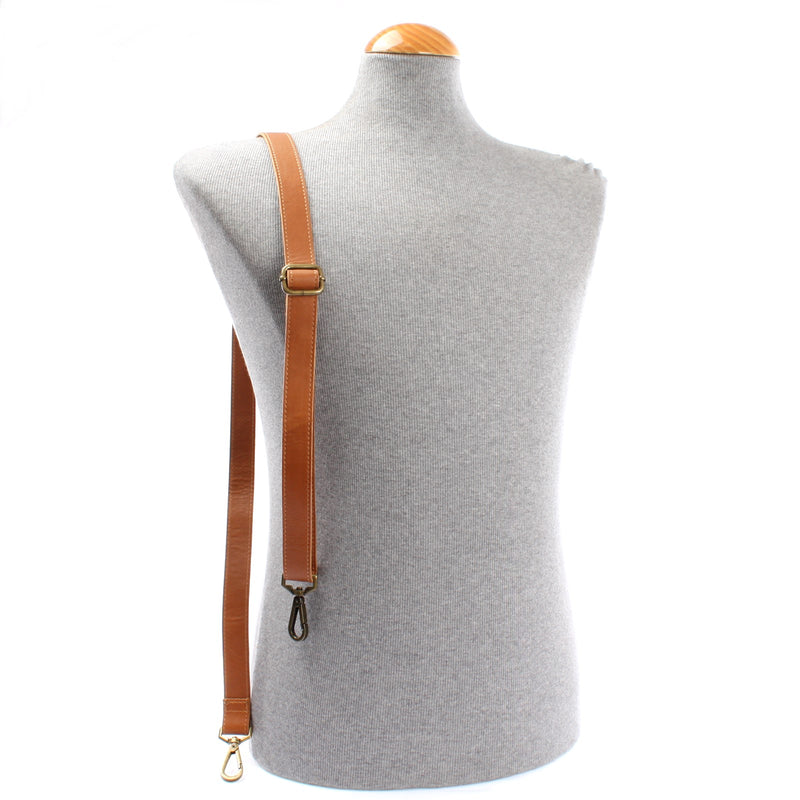 Leconi Trageriemen Leder 150cm cognac LEC-R7 Blitzangebot