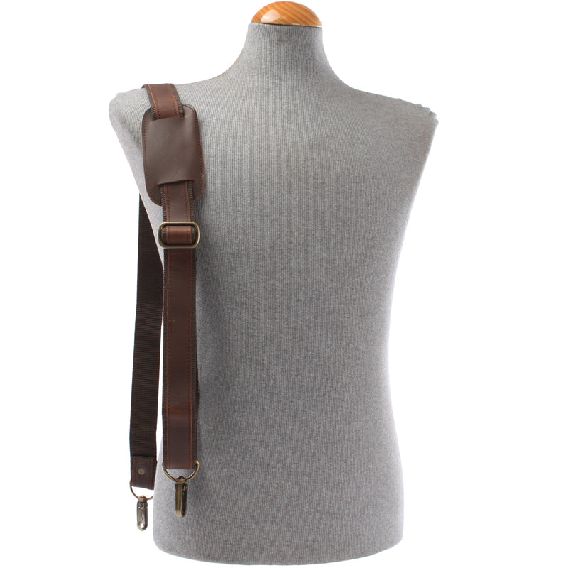 Leconi Trageriemen Leder braun 150cm LEC-R2 Bestseller