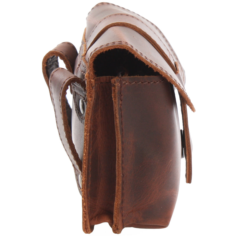 Leconi Gürteltasche Bauchtasche Hüfttasche Damen Herren Rindsleder braun LE9005 Bis zu 50% Rabatt