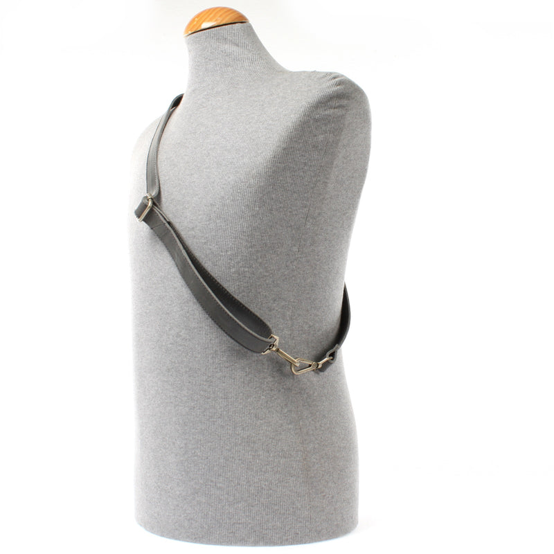 Leconi Trageriemen Leder 150cm dunkelgrau LEC-R7 Discount Store für neue Produkte