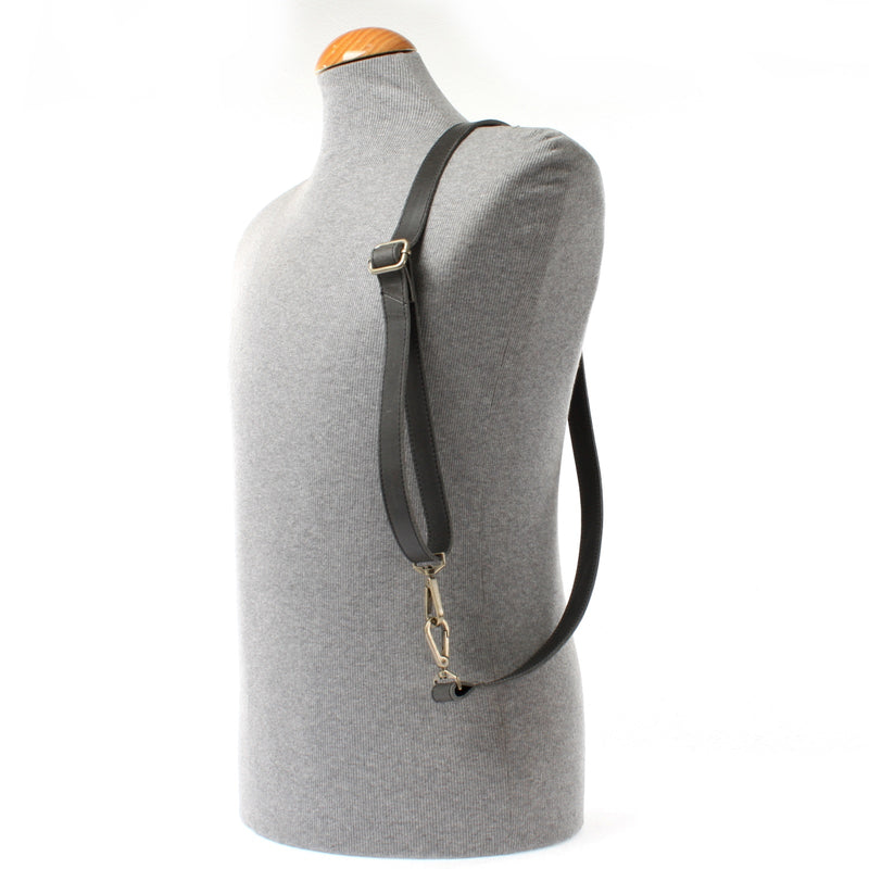 Leconi Trageriemen Leder 150cm dunkelgrau LEC-R7 Discount Store für neue Produkte