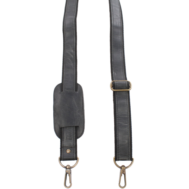 Leconi Trageriemen Leder grau 115cm LEC-R1 Cyber Monday