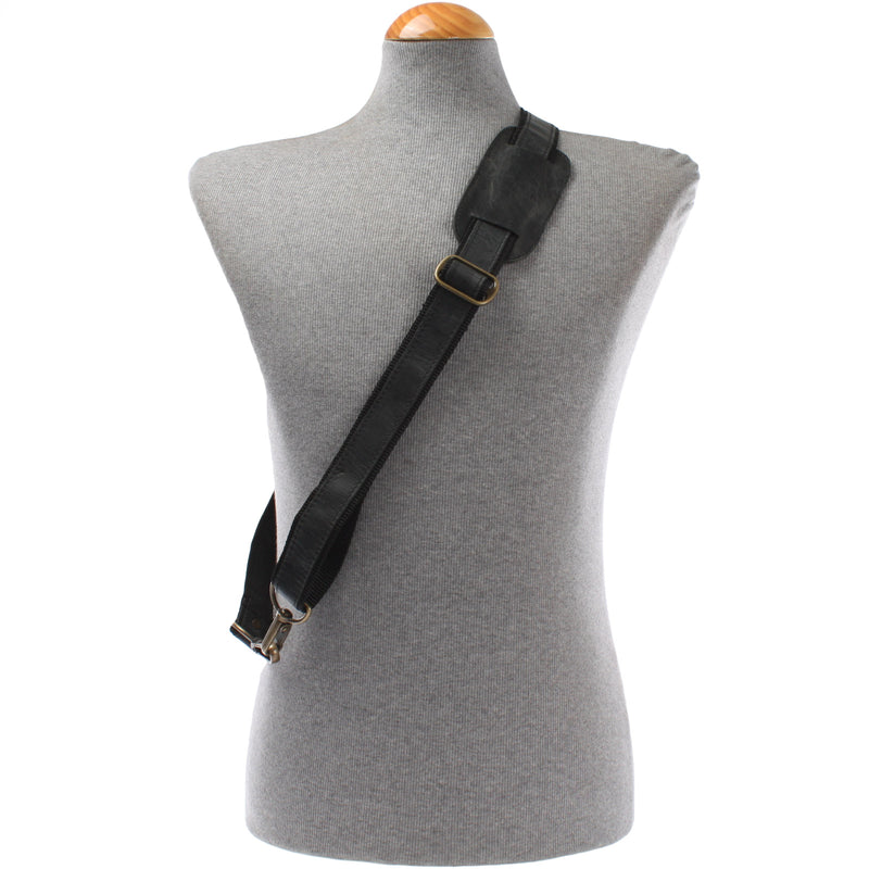 Leconi Trageriemen Leder grau 115cm LEC-R1 Cyber Monday