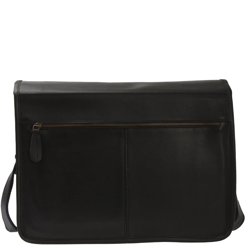 Leconi Aktentasche große Businesstasche Collegetasche Damen Herren Leder schwarz LE3014 Discount Store für neue Produkte